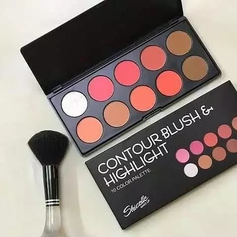 Shicelle Contour Blush& Highlight kit