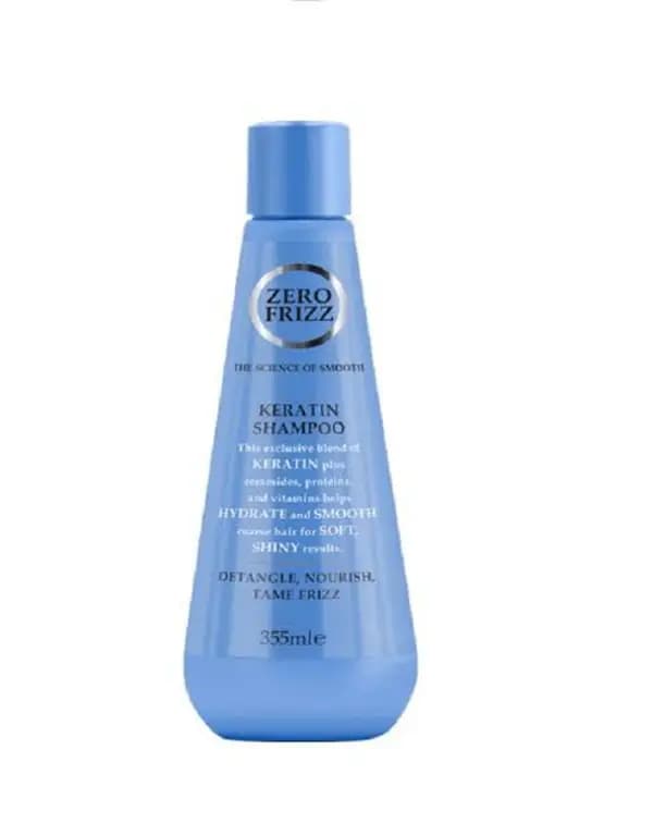 Zero Krizz Keratin Shampoo (355ml)